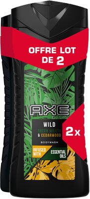AXE AXE Gel Douche Wild Mojito & Bois de Cèdre 2x400ml