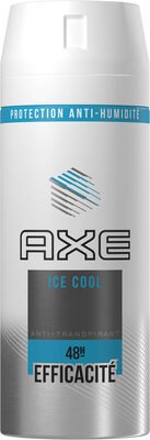 Axe AXE Ice Cool Déodorant Homme Spray Antibactérien Menthe Glacial & Citron Protection Anti-Humidité 48H Spray 150ml