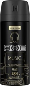Axe Axe Music Déodorant Homme Spray Antibactérien All Day Fresh 150ml