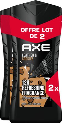 Axe Axe sg cuir&cooki 2x250ml