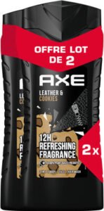 Axe Axe sg cuir&cooki 2x400ml