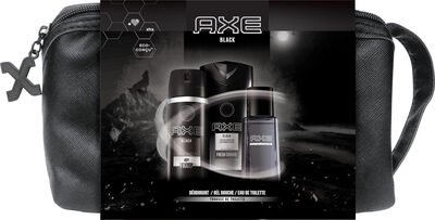 Axe AXE Trousse Homme Black Eau de Toilette 100ml, Déodorant 150ml & Gel Douche 250ml x1
