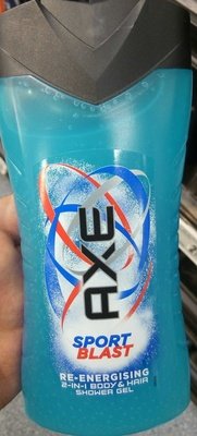 Axe Sport Blast Re-Energising 2-in-1 Body & Hair Shower Gel