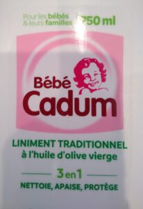 bébé cadum liniment traditionnel