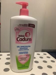 Bébé Cadum, Nestle bebe Gel sans savon corps et cheveux