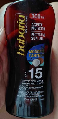 Babaria Aceite protector monoi
