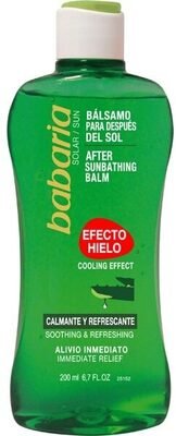 Babaria Bálsamo después del sol efecto hielo