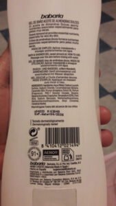 babaria babaria gel de baño