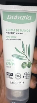 BABARIA Crema manos oliva