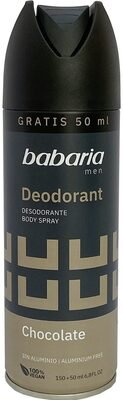 Babaria Desodorante chocolate
