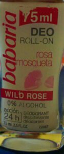 Babaria Desodorante rosa mosqueta