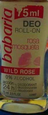 Babaria Desodorante rosa mosqueta