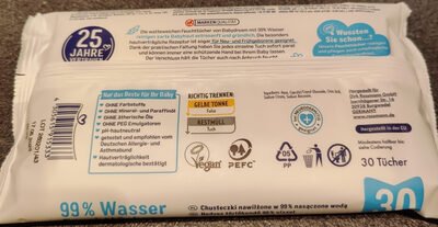 Babydream 99% Wasser Feuchttücher