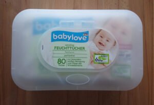 babylove Feuchttücher sensitive + Box