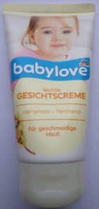 babylove leichte Gesichtscreme