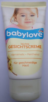 babylove leichte Gesichtscreme