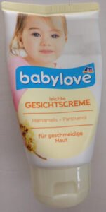 babylove leichte Gesichtscreme