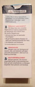 Balea, Balea Med, dm Ultra Sensitive Tagescreme