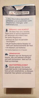 Balea, Balea Med, dm Ultra Sensitive Tagescreme