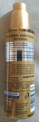 Balea, Balea Professional, dm Oil Repair Intensiv (Haaröl)