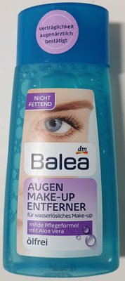 Balea, dm Augen Make-up Entferner