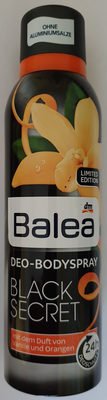 Balea, dm deo-Bodyspray Black Secret