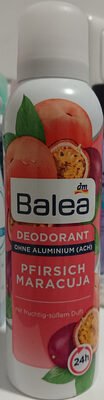 balea, dm Deodorant Pfirsich Maracuja ohne Aluminium (ACH)