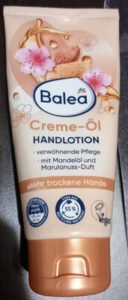 balea dm hand lotion