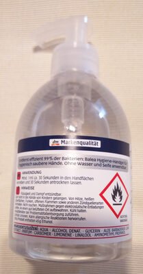Balea, dm Hygiene-Handgel (antibakteriell)
