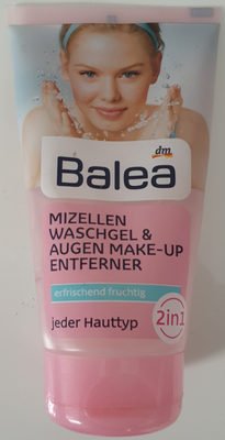 Balea, dm Mizellen Waschgel & Augen Make-Up Entferner