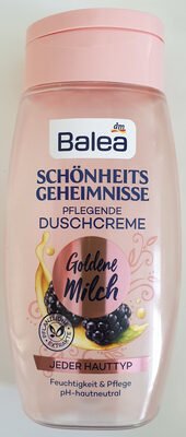 Balea, dm Schönheitsgeheimnisse Pflegende Duschcreme Goldene Milch