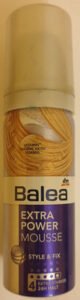 Balea Extra power mousse style & fix 4
