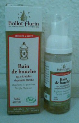 Ballot-flurin Bain de bouche aux microbulles de propolis blanche