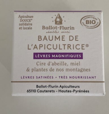Ballot flurin Baume de l’apicultrice