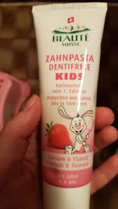 beauté suisse Zahnpasta dentifrice kids