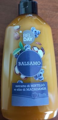 BelDay, Todis Balsamo per capelli colorati con estratto di mirtillo e olio di macadamia