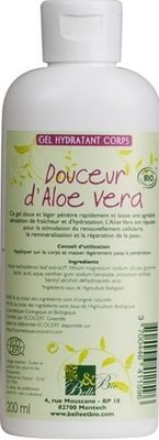 BELLE ET BIO, Bivea Gel Aloé Vera bio
