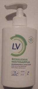 Berner, LV Biohajoava Nestesaippua