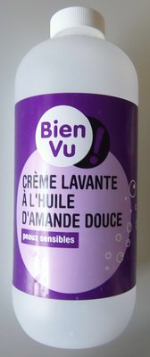 Bien vu Crème lavante à l’huile d’amande douce