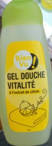 Bien vu! Gel douche vitalité à l’extrait de citron