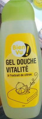 Bien vu! Gel douche vitalité à l’extrait de citron