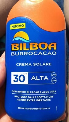 Bilboa Burrocacao Crema solare 30 SPF
