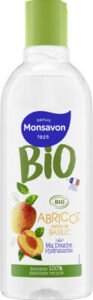 BIO, Monsavon MONSAVON BIO Gel Douche certifié Bio Abricot Pointe de Basilic 300ml
