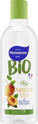 BIO, Monsavon MONSAVON BIO Gel Douche certifié Bio Abricot Pointe de Basilic 300ml