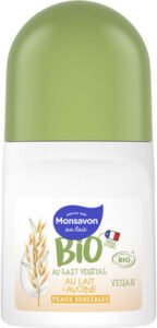 BIO, Monsavon Monsavon Déodorant Femme Bille Lait d’Avoine 50ml
