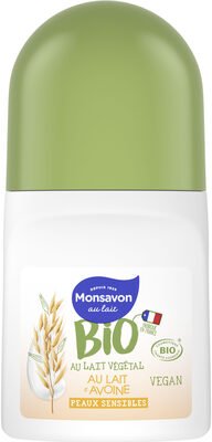 BIO, Monsavon Monsavon Déodorant Femme Bille Lait d’Avoine 50ml