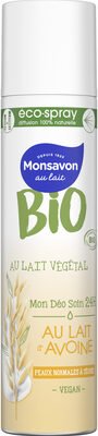 BIO, Monsavon Monsavon Déodorant Femme Spray Lait d’Avoine 75ml