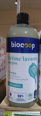 biocoop Crème lavante surgras