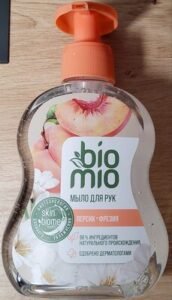 BioMio Натуральное жидкое мыло с маслом персика