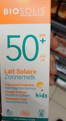 Biosolis Lait solaire Baby & Kids SPF 50+